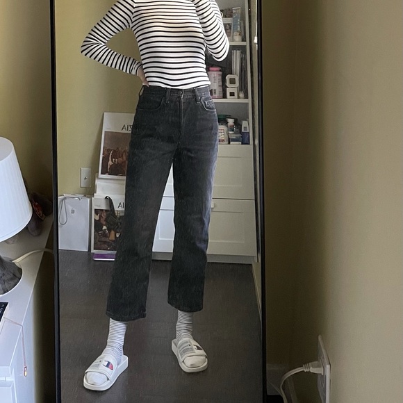 Topshop Editor Cropped Jeans - Picture 6 of 7